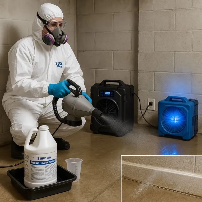 Sanitization and Odor Removal process in East Prairie, MO