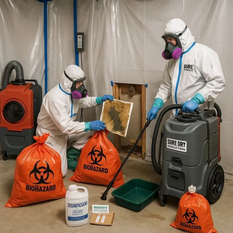 Contaminated Water Handling Protocols process in East Prairie, MO