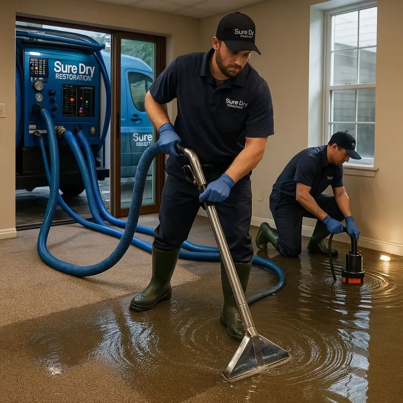 Water Extraction and Removal process in East Prairie, MO